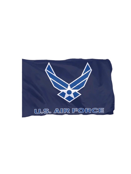 Other - U.S. Air Force Logo Flag - Navy Blue and White 4x6 Ft